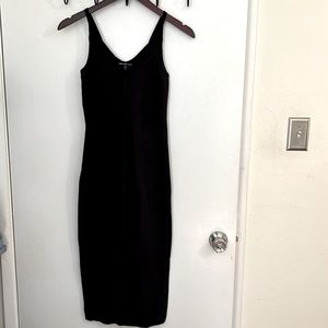 James Perse Black Bodycon Maxi. Size 0